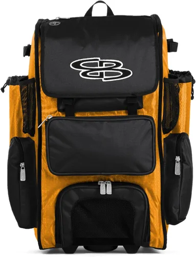Miniatura 24 de Boombah Rolling Superpack - Bolsa para equipo de béisbol/sóftbol, varios colores, mango telescópico y capacidad para 4 murciélagos, versión