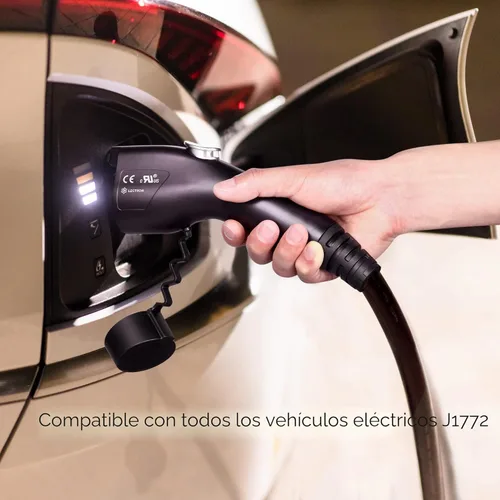 Miniatura 3 de Lectron Cargador de vehículos eléctricos, cable de extensión de 16 pies y cable J1772 - Cargador eléctrico portátil para vehículos eléctricos J1772