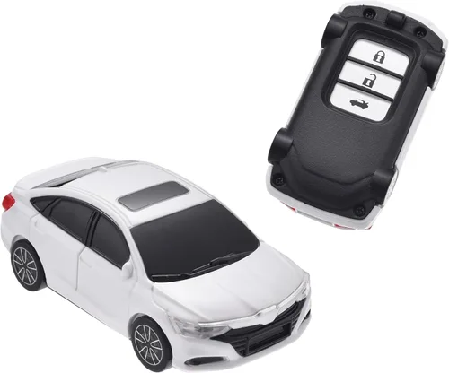 Miniatura 13 de para Funda de Llavero Honda - Estuche de llavero compatible con Honda Accord Civic CRV Pilot Odyssey Passport Llave Remota Inteligente - Negro