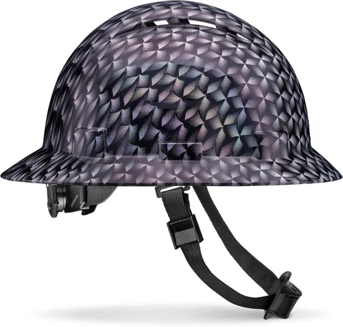 Miniatura 16 de Casco de ala completa actualizado, ventilado, acolchado, aprobado por la OSHA Tipo 1 Clase C para trabajos de construcción, cascos de construcción