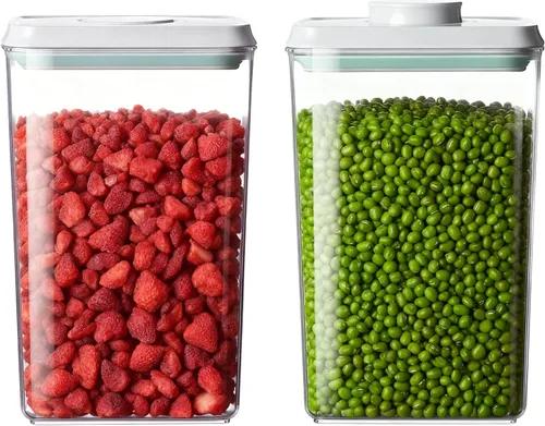 Miniatura 8 de Set de contenedores de almacenamiento de alimentos Pop con tapas herméticas, contenedores herméticos de almacenamiento de alimentos con tapas Pop