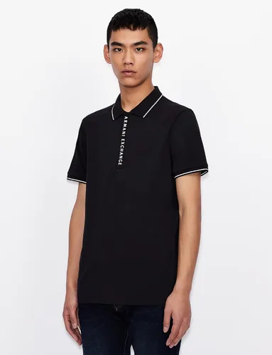 Miniatura 5 de AX ARMANI EXCHANGE - Polo de punto con cremallera para hombre