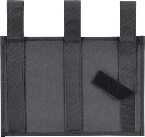 Miniatura 5 de Zafit Organizador colgante para mesita de noche, organizador de almacenamiento para revistas, teléfono, control remoto (4 bolsillos, negro)