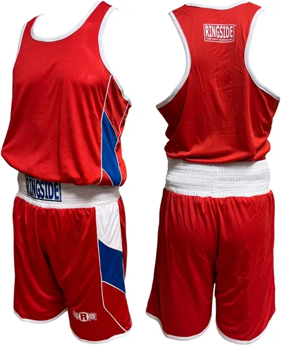 Miniatura 2 de Ringside Reversible RedBlue Boxing Competition Outfit for Adult and Youth
