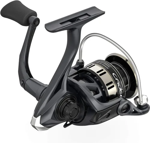 Miniatura 6 de Cadence - Carrete giratorio ideal 2024, carrete de pesca súper suave con 10 + 1 BB para agua dulce, duradero y potente carrete con 30 libras