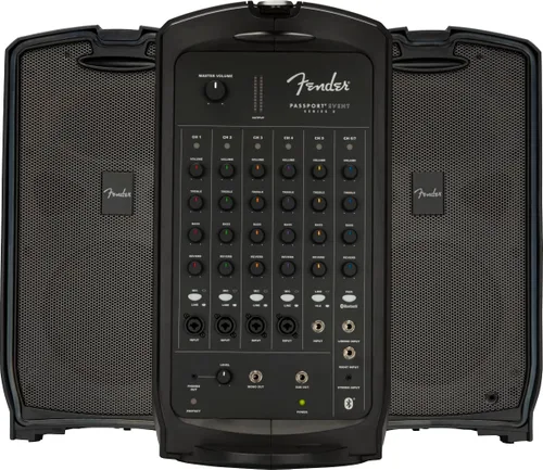 Miniatura 2 de Fender Passport Venue Series 2, negro, con garantía de 2 años