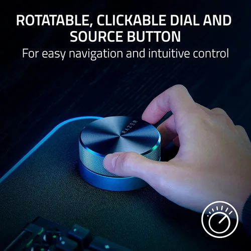 Miniatura 4 de Razer Cápsula de control inalámbrico: control de audio avanzado para altavoces Nommo V2 y Leviathan V2 - Personalización de luz RGB - Marcación