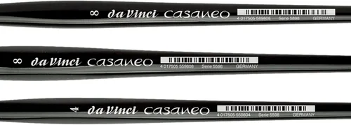 Miniatura 5 de da Vinci Acuarela Serie 5386 Casaneo Juego de brochas de pintura, New Wave Sintéticos, juego de 3 brochas