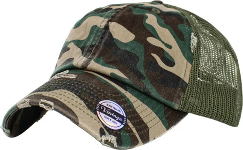 Miniatura 64 de KBETHOS - Gorra de béisbol ajustable, de algodón desgastado, vintage, unisex, estilo polo, camionero, para papá