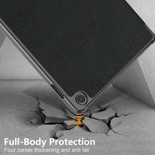 Miniatura 7 de Funda para tablet Amazon Fire Max 11 (13ª generación, lanzada en 2023) – Funda ligera con triple soporte, magnética, función de encendido y apagado