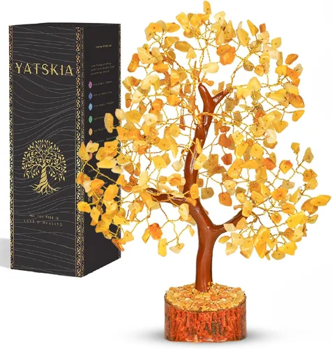 Miniatura 9 de YATSKIA Árbol de amatista - Árbol de cristal - Decoración de cristales de Feng Shui - Decoración púrpura - Cristales espirituales - Meditación