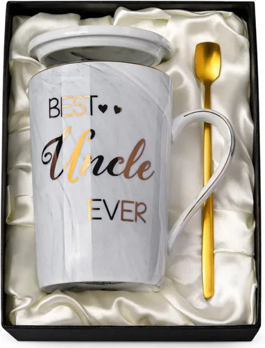 Miniatura 17 de Divertidos regalos de cumpleaños para mujeres, taza de café de 14 onzas con texto en inglés "Not a Day Over Fabulous" impresa con oro, ideas de Rosa