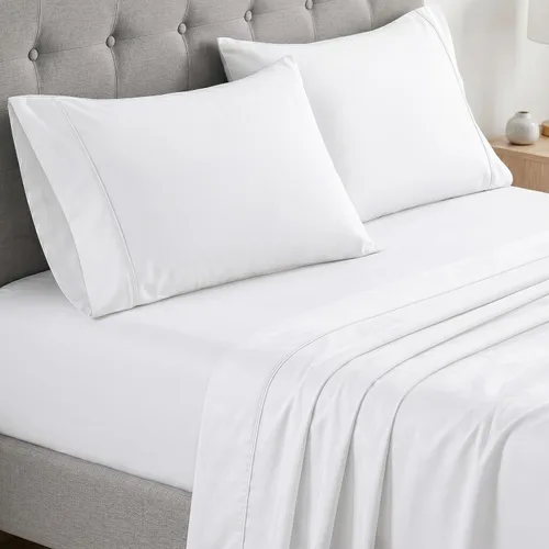 Miniatura 45 de LANE LINEN - Sábanas tamaño Split King para cama ajustable, 450 hilos, 100% algodón, 2 sábanas bajeras individuales XL, con bolsillo profundo, 05