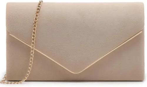 Bolsos de mano Dasein para mujer, de ante sintética, para noche, formales para fiestas, bodas, cócteles, graduación