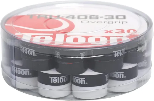 Miniatura 7 de Teloon Cinta de agarre para raqueta, cinta de agarre para tenis, (6 o 12 unidades) Absorbe las bandas elásticas antideslizantes para el sudor