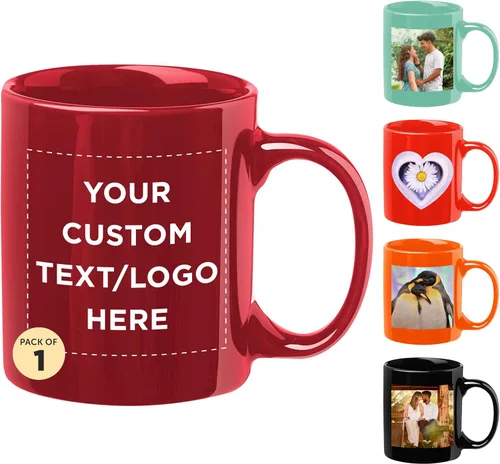 Miniatura 20 de Tazas de café de cerámica personalizadas para el Día del Padre, 11 onzas, juego de 10/50/100, paquete personalizado a granel, juego de tazas de café