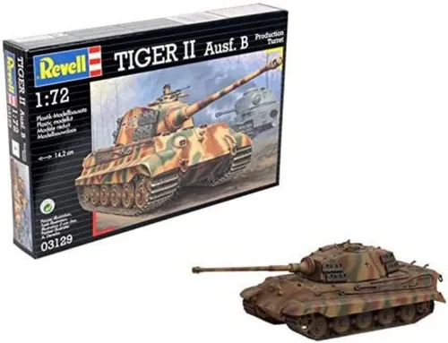 Miniatura 10 de Revell Gmbh 03262 Pzkpfw VI Ausf H Tiger Tank Kit de modelo, escala 1: 72
