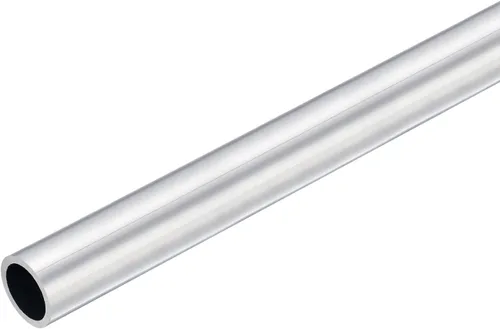Miniatura 19 de uxcell Tubo redondo de aluminio 6063 0.157 in OD 0.118 in diámetro interior 11.811 in longitud tubería