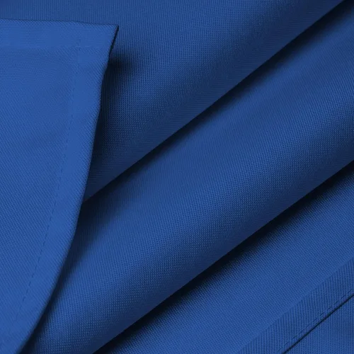 Miniatura 4 de Lann's Linens - Mantel rectangular de tela de poliéster de primera calidad para bodas, banquetes y restaurantes, Poliéster, Azul Royal Azul real
