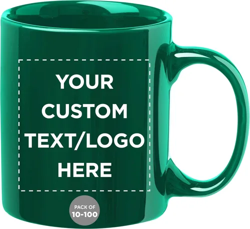 Miniatura 29 de Tazas de café de cerámica personalizadas para el Día del Padre, 11 onzas, juego de 10/50/100, paquete personalizado a granel, juego de tazas de café