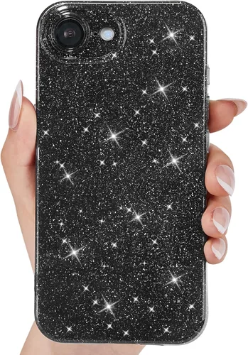 Miniatura 87 de Svanove Funda para iPhone 11 con Purpurina, Brillante Femenina Linda con Brillo Resplandeciente Reluciente Luminosa Funda de Teléfono para Mujeres