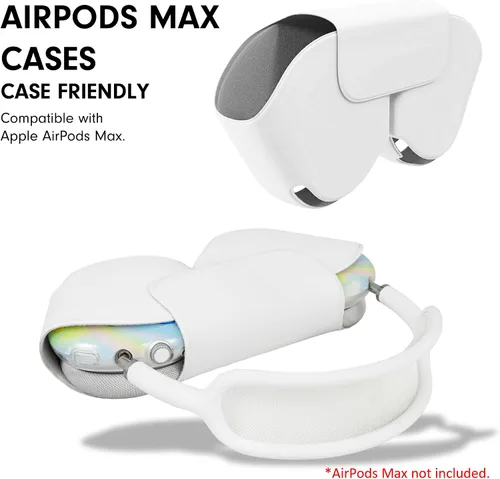 Miniatura 7 de Sonix Funda protectora para auriculares AirPods Max - Elegante cubierta dura de TPU para auriculares Strawberry Shortcake Berry Besties Rainbow