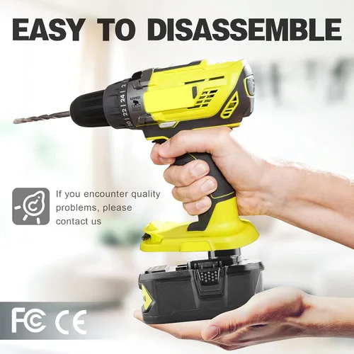 Miniatura 6 de Futurebatt Paquete de 2 baterías de alta capacidad de 18 V y 6.0 Ah para sistema Ryobi ONE+ P102 P103 P105 P107 P108 P109 P122 18 voltios indicador