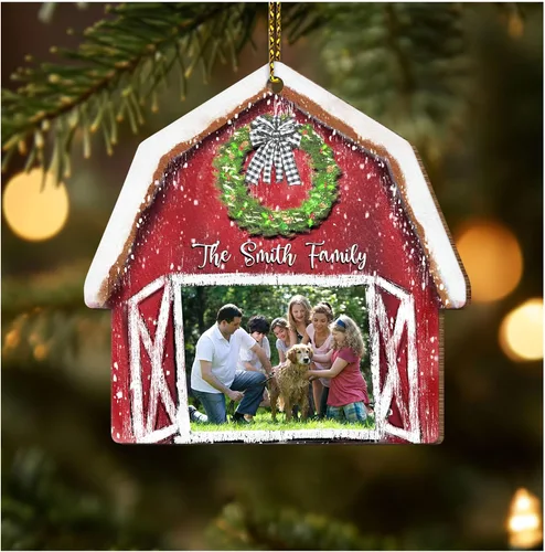 Miniatura 14 de Hyturtle Regalos de Adornos de Navidad Personalizados para Amantes de Vacas Highland - Adorno de Cerámica Navideño de Vaca Highland con Nombre