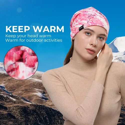 Miniatura 4 de WTACTFUL Gorro térmico cálido para invierno, para esquí, snowboard, al aire libre, hombres y mujeres