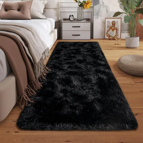 Miniatura 116 de Dssimo - Alfombra superesponjosa para la habitación, alfombra de área moderna, pequeña, suave y acogedora de felpa para niños, niñas y adolescentes