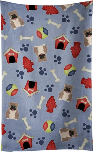 Miniatura 108 de Caroline's Treasures BB2654KTWL Dog House Collection Airedale - Toalla de cocina para invitados, toalla de baño decorativa para cara, té, paño