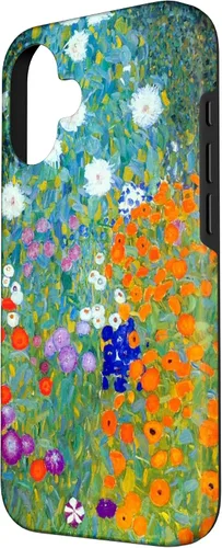 Miniatura 2 de Gustav Klimt Flower Garden Case for iPhone 16