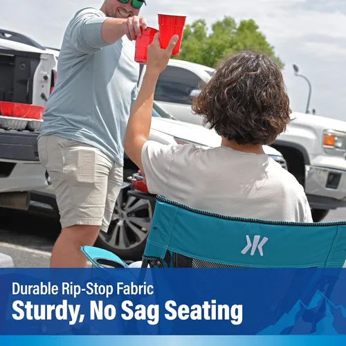 Miniatura 6 de Kijaro Silla plegable para fanático deportivo, 26" L x 35.5" W x 37" H, Jacksonville Jaguars