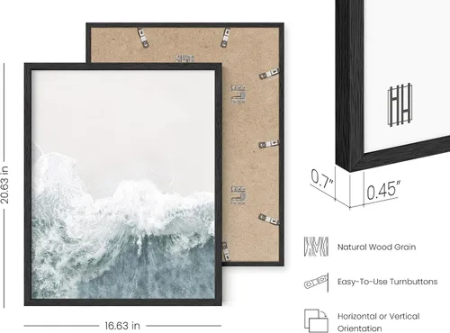 Miniatura 419 de HAUS AND HUES Marco de arte occidental, juego de 3 impresiones artísticas del suroeste del desierto de Arizona, decoración bohemia moderna, arte