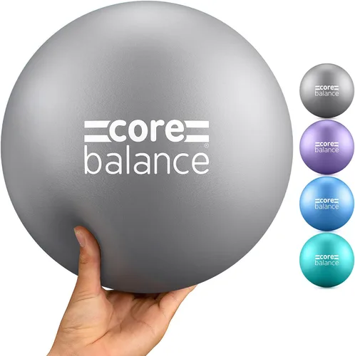 Miniatura 7 de Core Balance Pelota de pilates antiestallido de 9 pulgadas, mini pelota de ejercicio para yoga, barras, estiramiento y entrenamiento de estabilidad