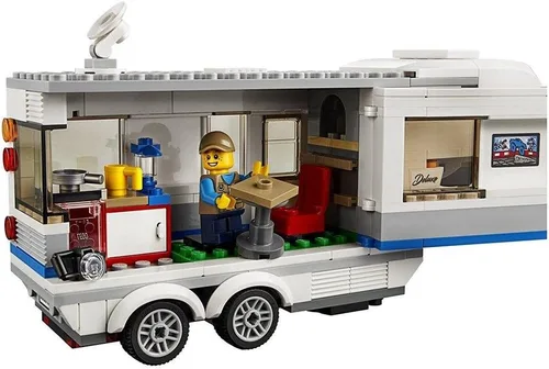 Miniatura 2 de Grandes vehículos camión y casa rodante LEGO City 60182. Juego de construcción (344 piezas)