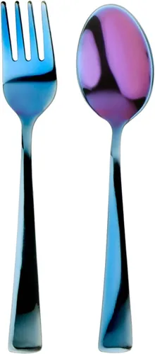 Miniatura 11 de Ahimsa Juego de utensilios de acero inoxidable para niños, diseño pediatra, cubiertos premium para niños, no tóxicos, aptos para lavavajillas