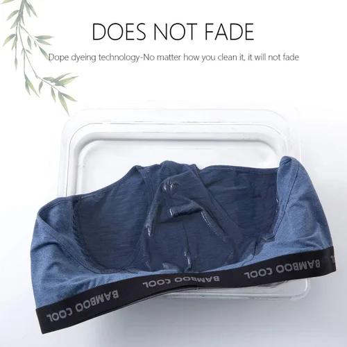 Miniatura 6 de BAMBOO COOL - Calzoncillos para hombre, cómodos y suaves, de viscosa de bambú (paquete de 4)