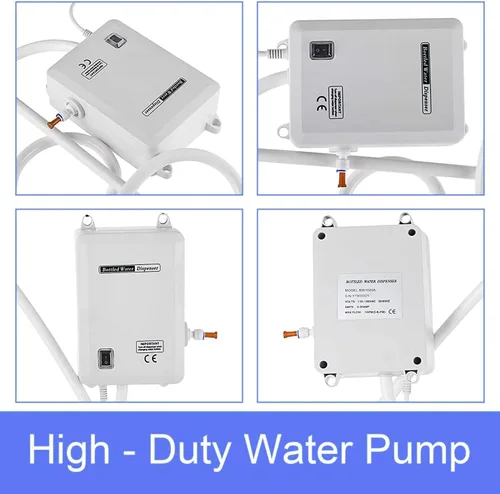 Miniatura 3 de Dispensador de agua potable de 1/3 / 5 galones, enchufe de EE. UU., dispensador de agua embotellada de entrada única, bomba eléctrica de agua