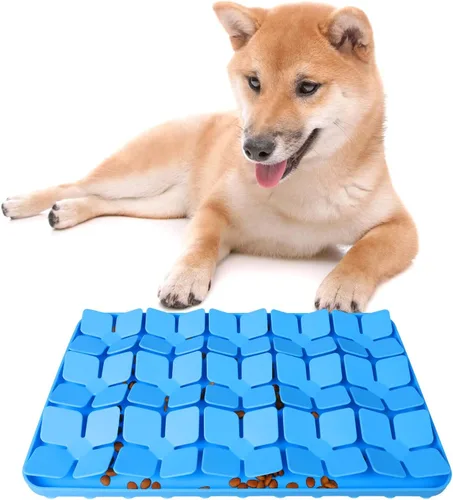 Miniatura 7 de Alfombrilla Olfateadora para Perros, Alfombrilla Interactiva de Silicona para Perros que No Lastima la Nariz del Perro para Entrenamiento de Olfato