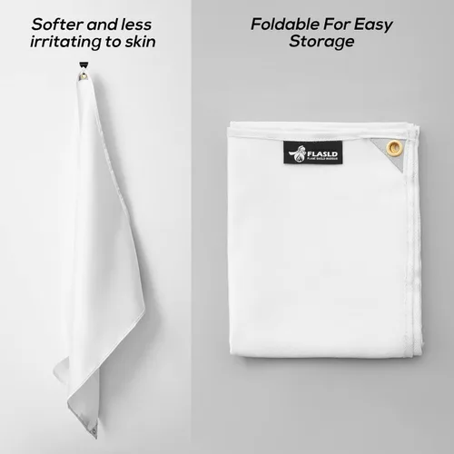 Miniatura 8 de FLASLD Manta de soldadura resistente de fibra de vidrio, protege el área de trabajo de chispas, manta aislada para accesorios de ahumadores