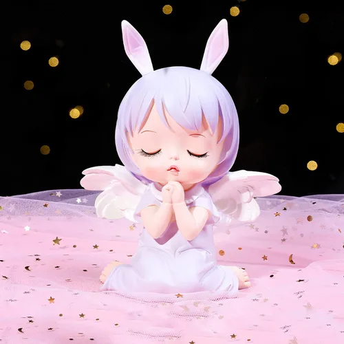 Miniatura 2 de Blessing Angel - Bonita alcancía para niñas, es un regalo único perfecto, decoración de guardería, recuerdo, regalo de bautismo de bebé o alcancía