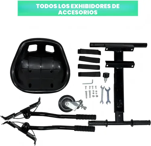 Miniatura 6 de Awwscooter K1 - Accesorio de asiento para scooter de autoequilibrio, marco ajustable para tablas de 6.5"/8"/10", fácil instalación, diversión