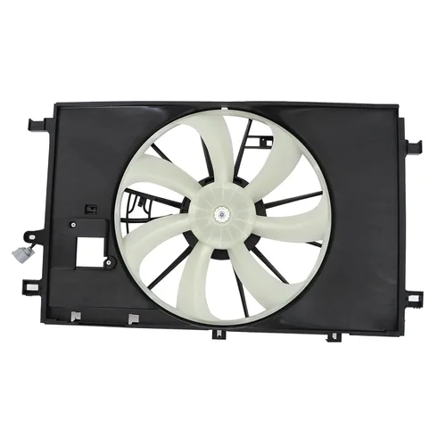 Miniatura 11 de SecosAutoparts Ventilador de refrigeración del radiador del motor compatible con Jaguar XF 2010-2015 XJ 2010-2019 XJR 2014-2017 XJR575 2018 XKR