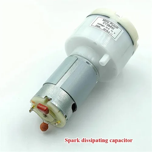 Miniatura 5 de Bombas de aguas residuales/efluentes CY36AM DC12V 10L/M -60KPa Bomba de aire de vacío de gran flujo Mini 555 Bomba de aire de vacío de presión