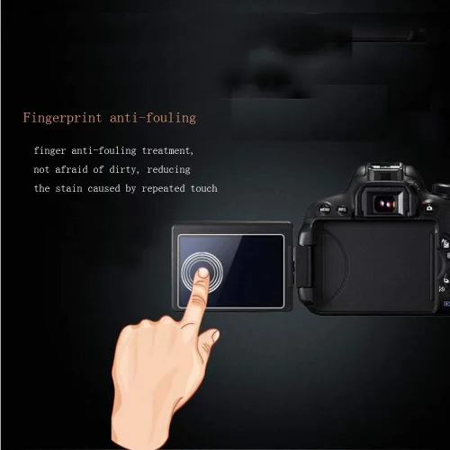 Miniatura 5 de PCTC Protector de pantalla 1500D compatible con Canon EOS Rebel T7 T6 T5 1300D 1200D 1500D Protector de vidrio templado EOS 2000D (paquete de 3)