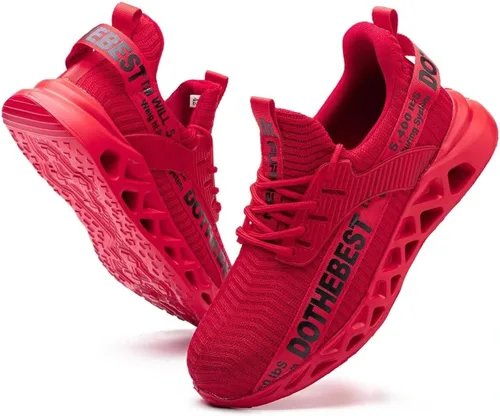 Miniatura 45 de Furuian - Tenis con punta de acero para hombres y mujeres, zapatos de seguridad ligeros, cómodos, a prueba de pinchazos, zapatos de trabajo