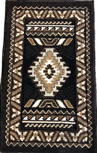 Miniatura 30 de YHSF Alfombra del suroeste para sala de estar, dormitorio, cocina y más, fácil de limpiar, suave y duradera, alfombra tribal nativa americana, a