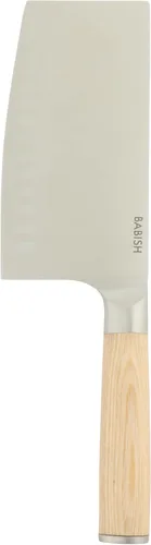 Miniatura 8 de Babish - Cuchillo de navaja forjado de 6.5 pulgadas – Cuchillo de cocina de acero alemán de alto carbono 1.4116 de espiga completa para cortar