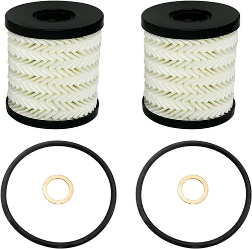 Kit de filtro de aceite 2 unidades para Mini Cooper R56 R60 R58 R59 Countryman Clubman Paceman Coupe Reemplazar 11427622446